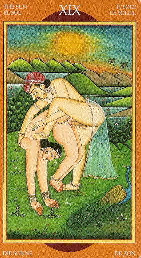 XIX Le Soleil - Kamasutra Tarot - Érotique