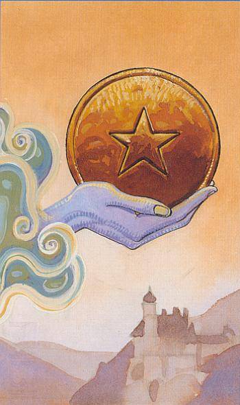 As de Pentacles - Tarot des Secrets 