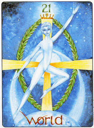 XXI Le Monde - Gill Tarot