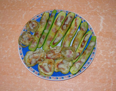 zucchini/aubergine baked