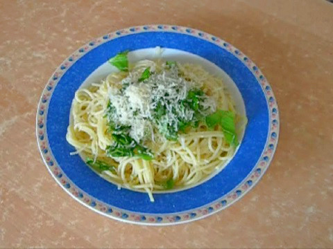 fresh basil pasta