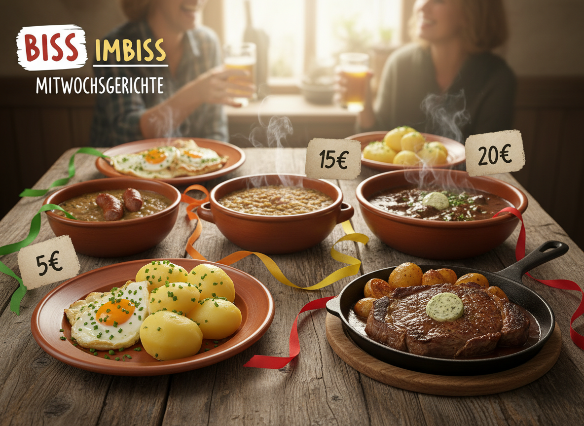 Unsere Mittwochsgerichte – Hausmannskost, die stärkt