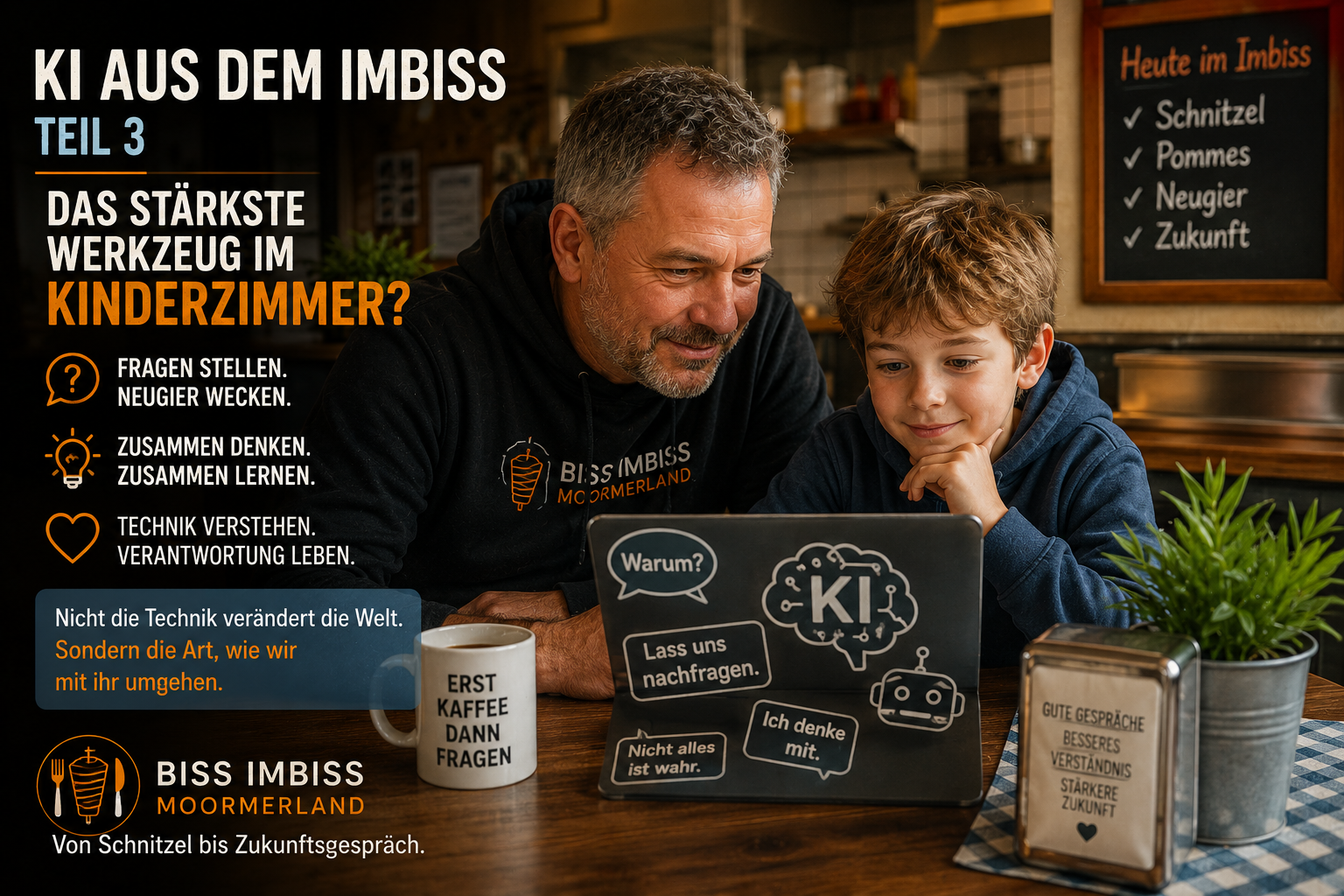 KI aus dem Imbiss · Teil 3  Das stärkste Werkzeug im Kinderzimmer?