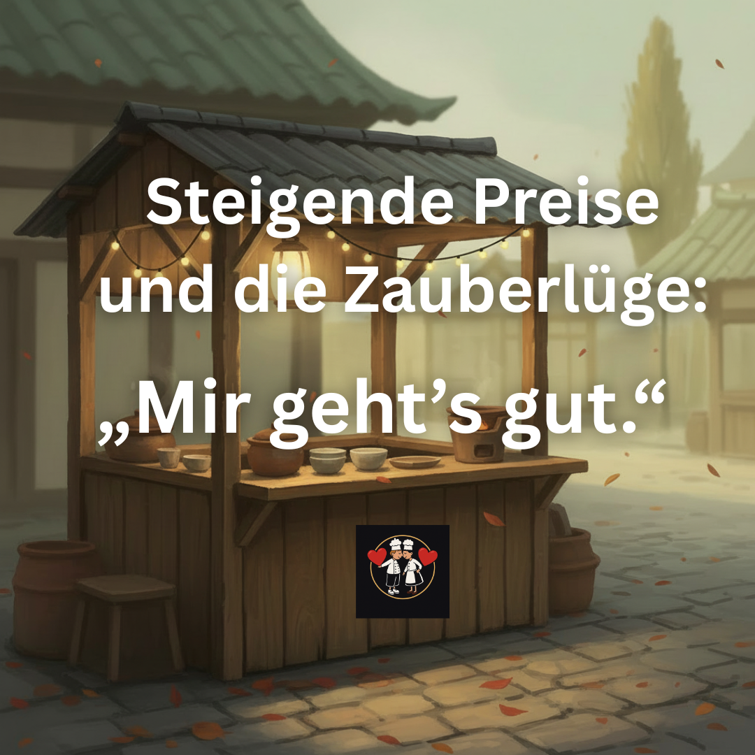 Steigende Preise und die Zauberlüge: „Mir geht’s gut.“