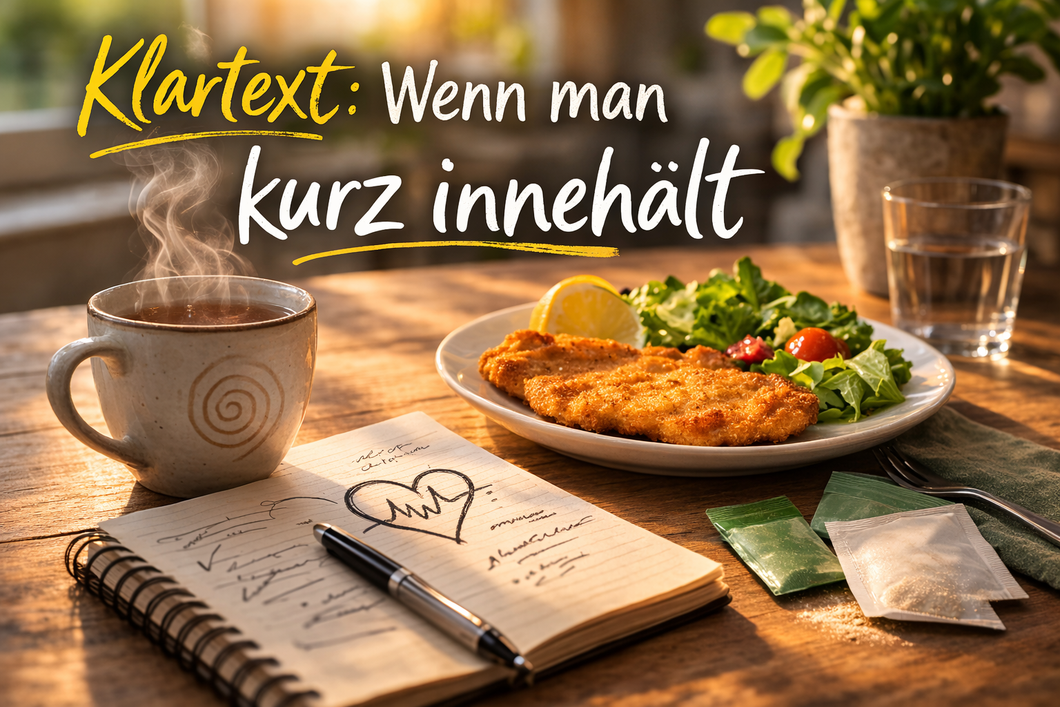 Klartext: Wenn man kurz innehält – Gesundheit im Alltag | BISS IMBISS Moormerland