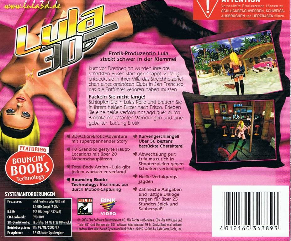 Lula 3D auf Windows XP + Vista + 7 + 8 spielen (32Bit + 64Bit