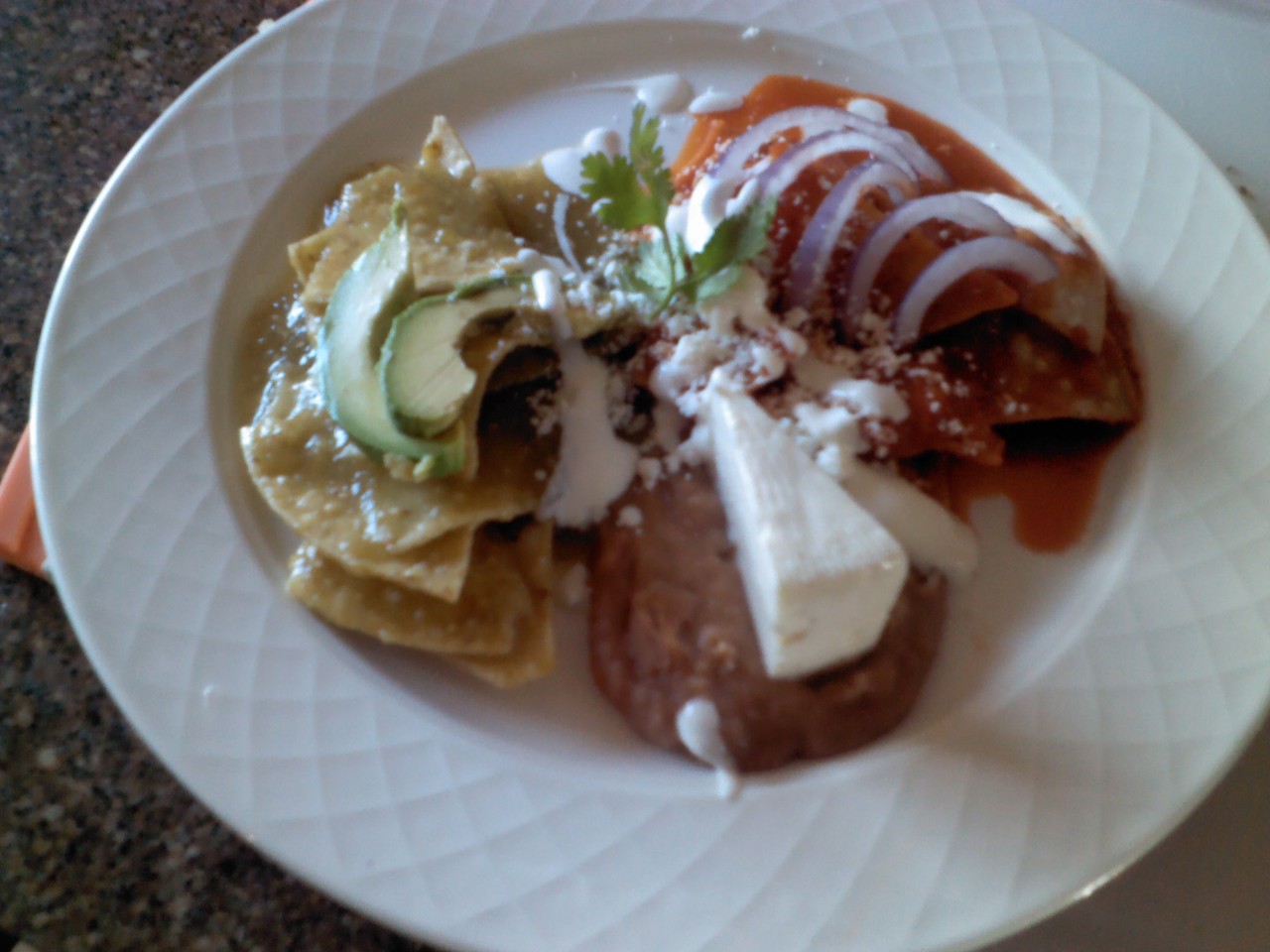 Try our delicious Mexican Chilaquiles