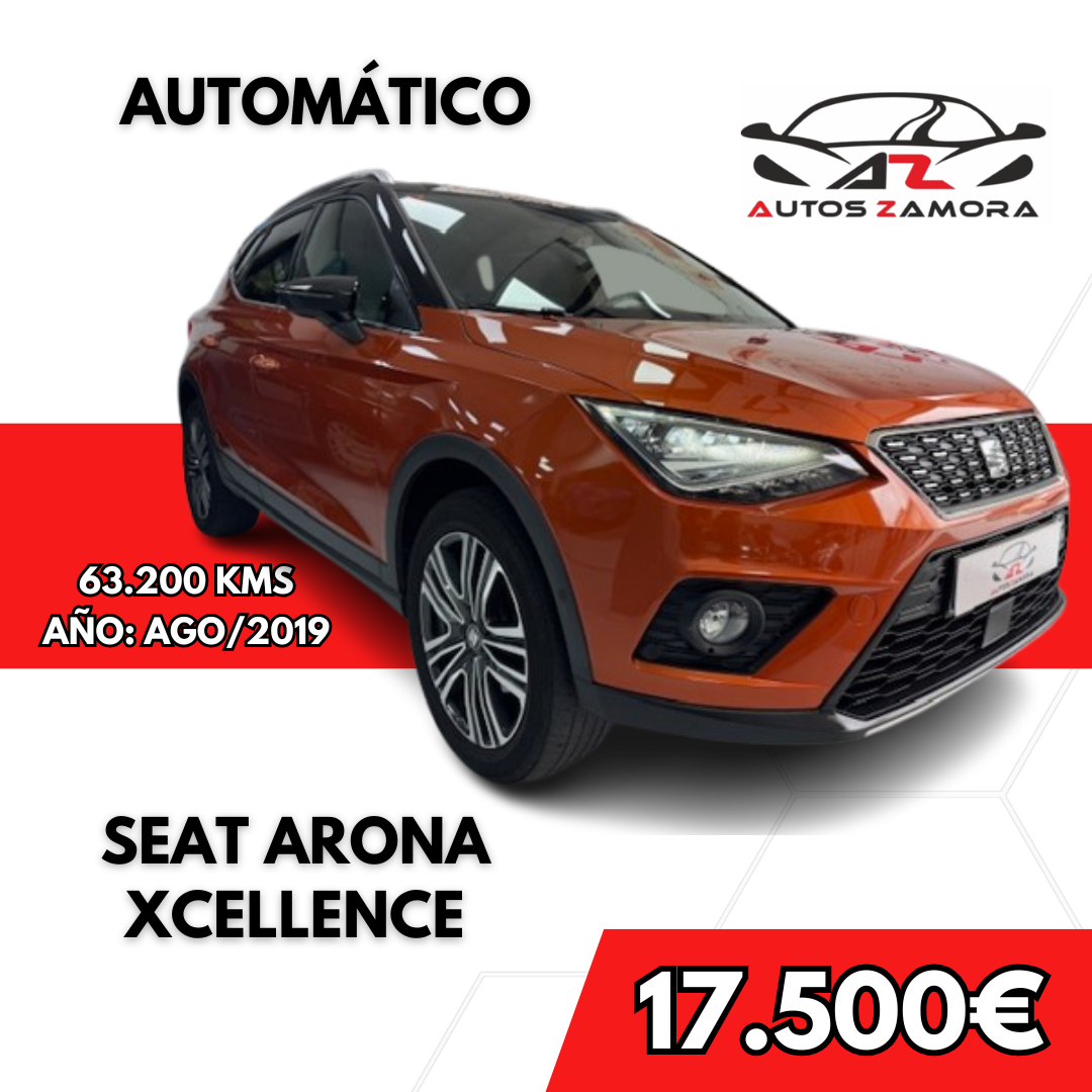SEAT ARONA XCELLENCE AUTOMÁTICO ÚNICO PROPIETARIO