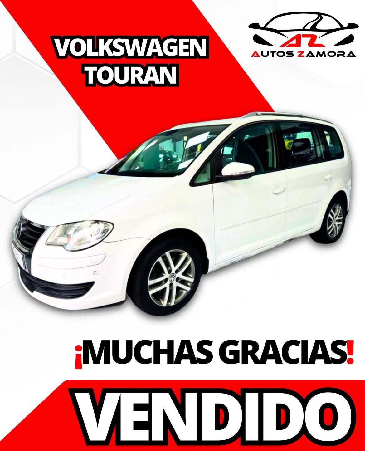 VOLKSWAGEN TOURAN 7 PLAZAS 1.9TDI