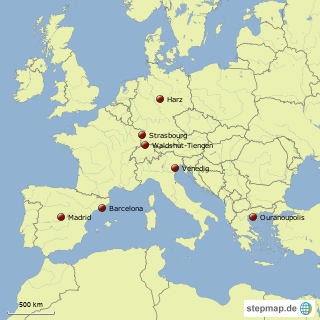 Unsere Reiseziele 2018