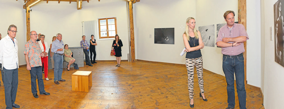 Juli 2014, LPC zu Besuch bei der Liechtensteinischen Gesellschaft für Photographie im Kulturzentrum Gasometer in Triesen