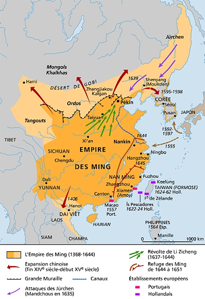 Empire Ming / source Larousse sur le net