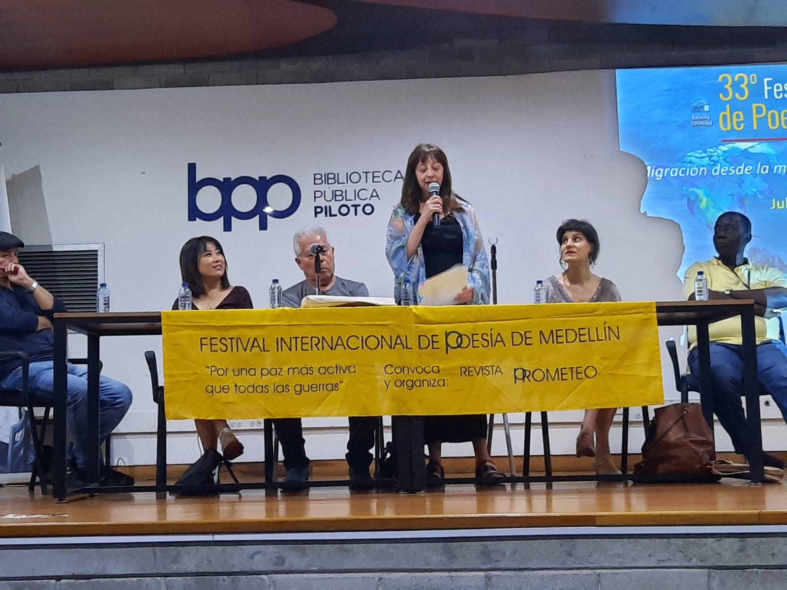 Fotografía: Registro Festival de Poesía de Medellín