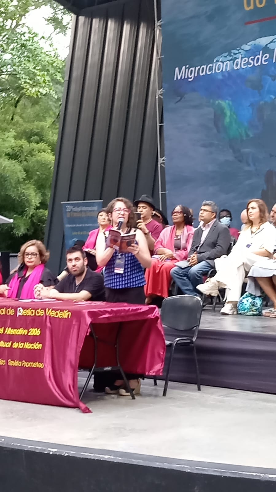 Fotografía: Registro Festival de Poesía de Medellín