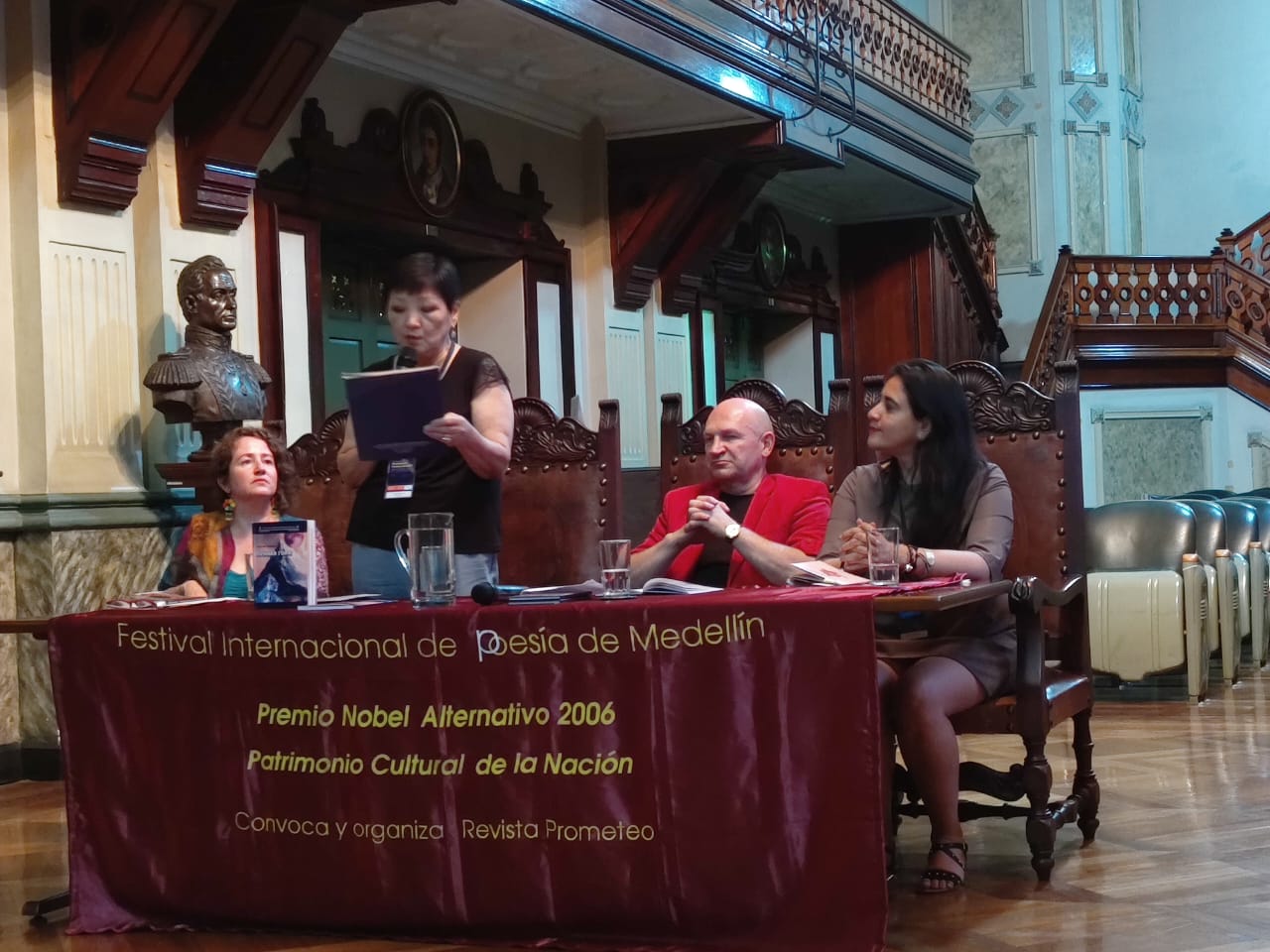 Fotografía: Registro Festival de Poesía de Medellín