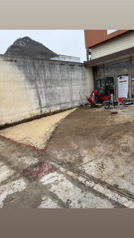 Service terrassement conclu 