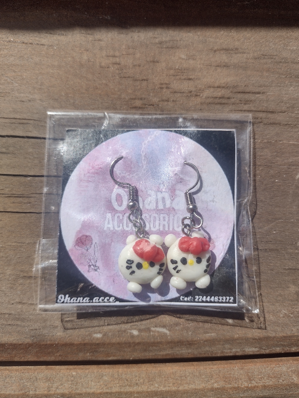 Aros de porcelana $180
