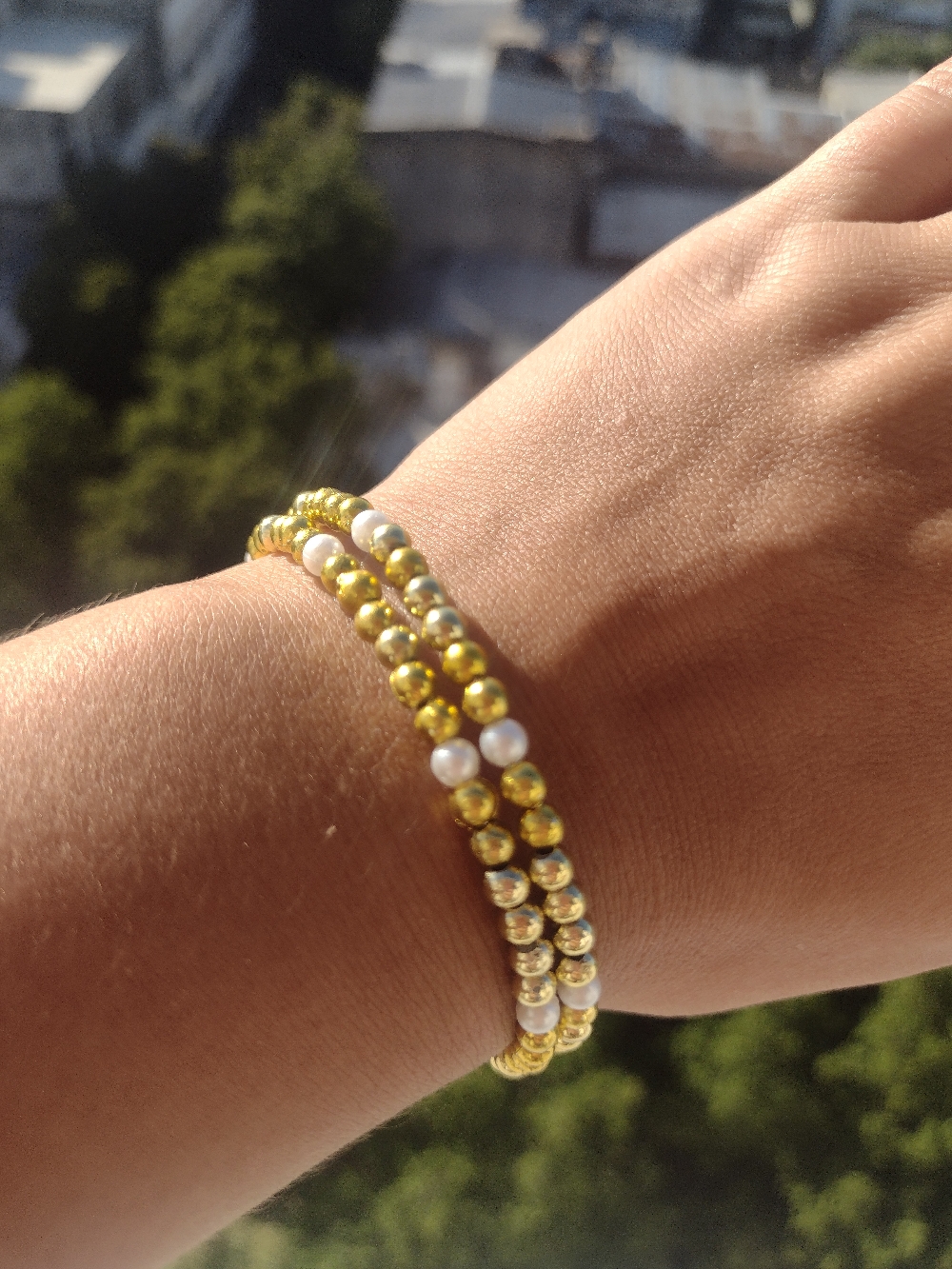 Pulsera en alambre memoria $450
