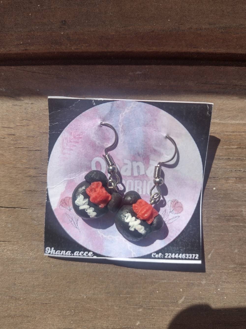 Aros de porcelana $150