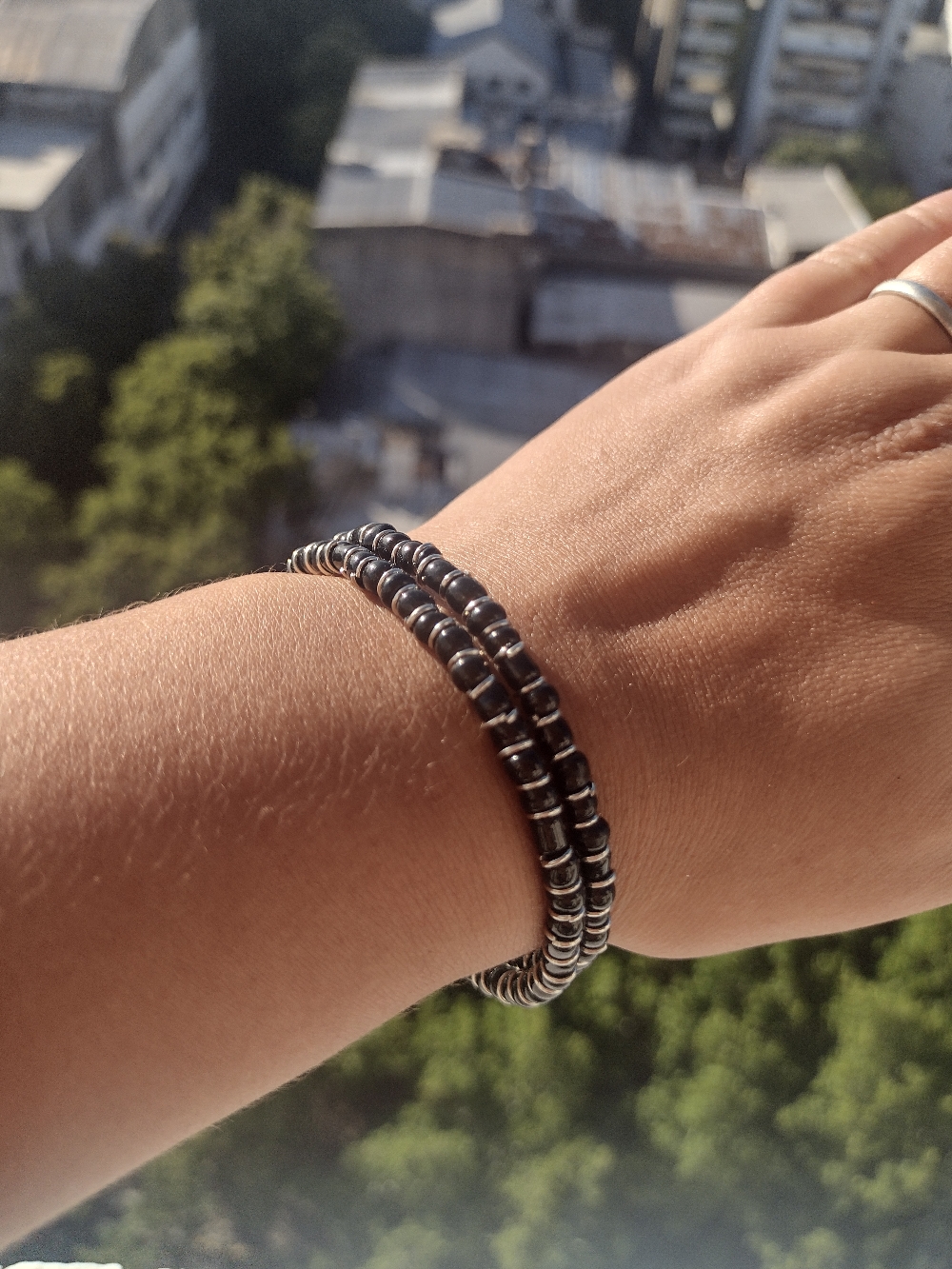 Pulsera en alambre memoria $450