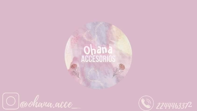 Ohana es un emprendimiento de accesorios de diferentes materiales. Con Ohana se busca llegar a qué cada persona tenga el Accesorio que le gusta a su modo, por lo que tambien hacemos accesorios personalizados.