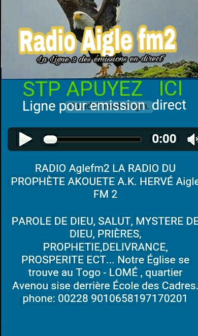 Radio Aiglefm2   / Deuxième ligne