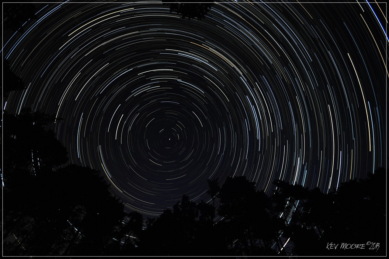 The Sky at Night - Star Trails - digital-exposures