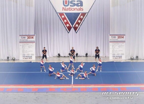 Usa 東京大会 京都チアリーディングチーム グロリアス