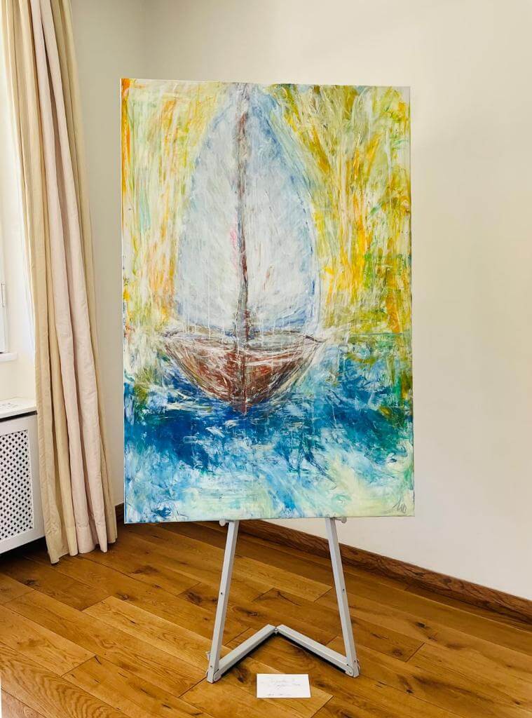 "Segeln aufm See"