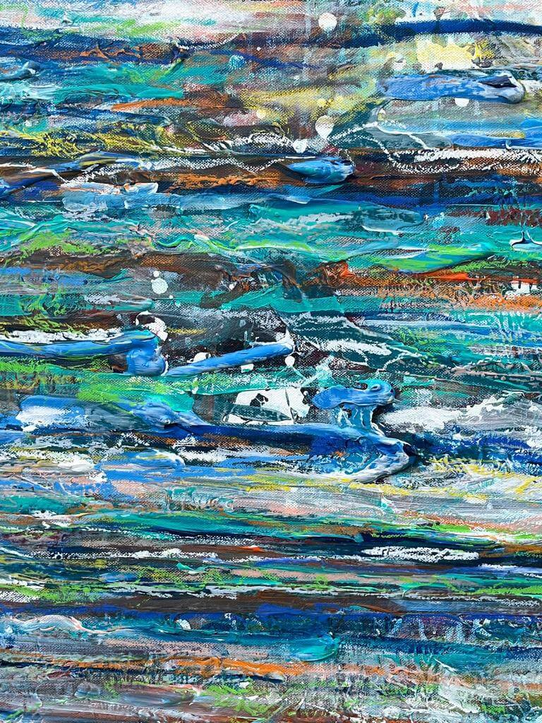 Detail aus „ Seeschimmern“