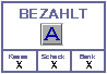 PC/GEOS Office-Assistenten-Vorlage Stempel "Bezahlt" für Artist