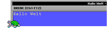 PC/GEOS R-Basic Hallo Welt