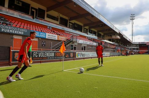 Jong FC Volendam vecht zich knap terug na achterstand