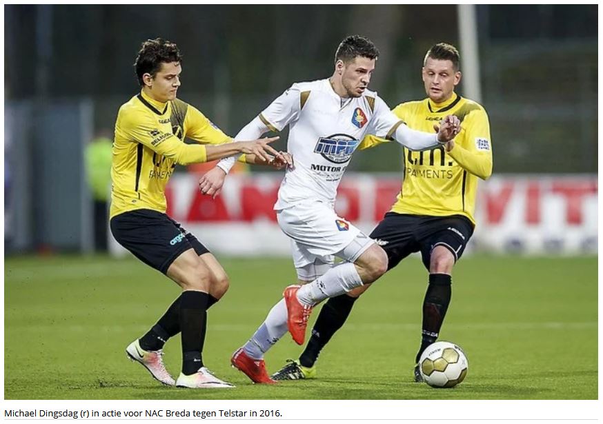 2021-06-25  Telstar trekt oud-prof Michael Dingsdag aan als assistent-trainer en presenteert vijf nieuwe spelers