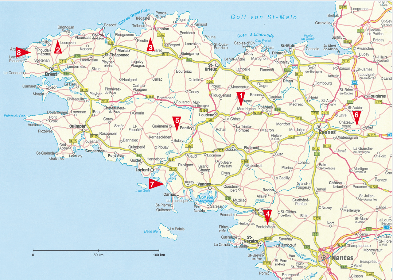 Bretagne Tipps - Bretagne Ferienhaus von privat Maison Dodo