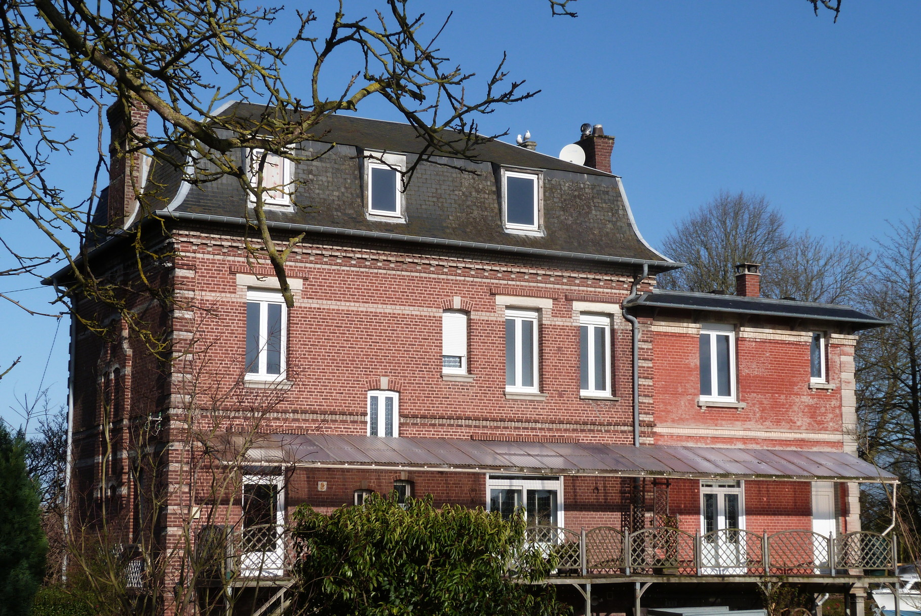 arriere de la propriete