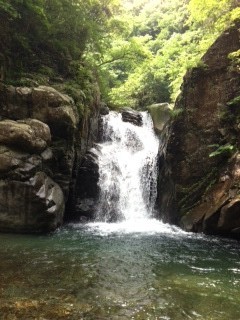 二段8m滝