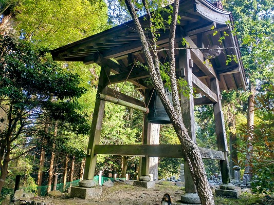 音色が美しい青龍寺の鐘
