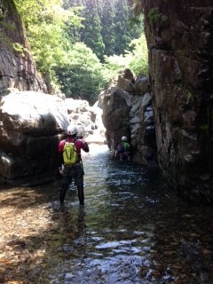 八日市山岳会の二人