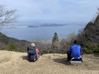 北比良峠には誰もおられませんでした。いつ来てもいい場所ですね。