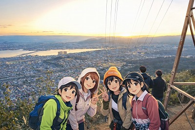 左からN西、T田さん、S野さん、K藤さんです。今年もよろしくお願いします。
