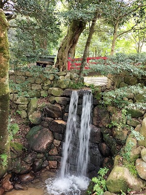 気比神宮の奥宮の常宮神社です。とても雰囲気がいいので下山後に立ち寄りたいところです。