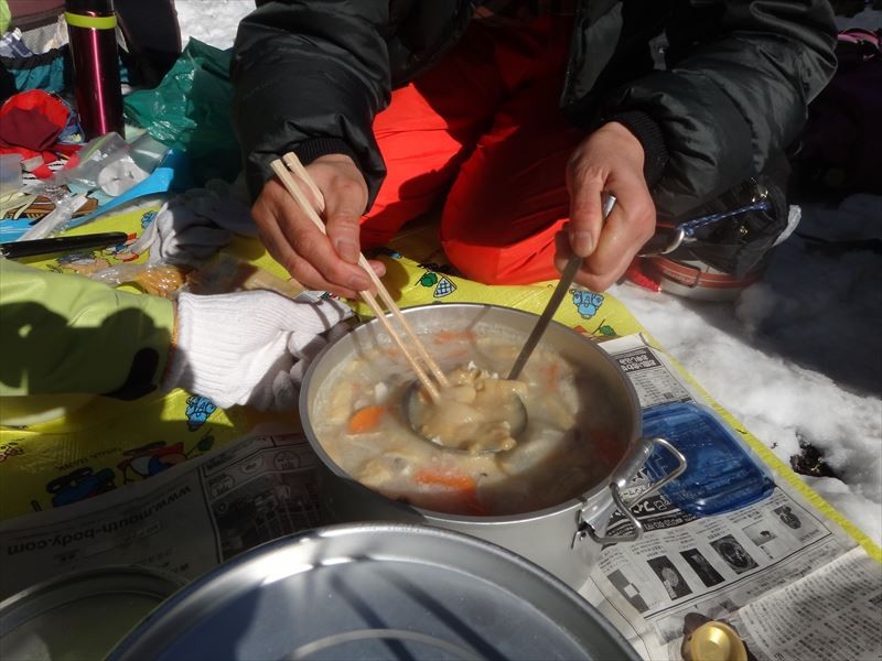 メインはお雑煮♪