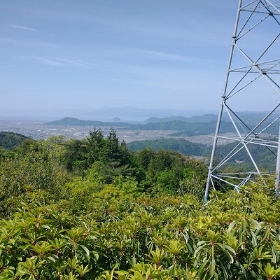 風が心地よく展望もいいです。