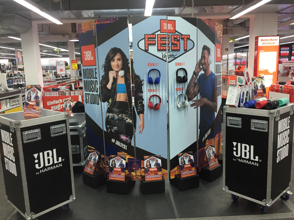 Der Promotionstand in Weilheim.