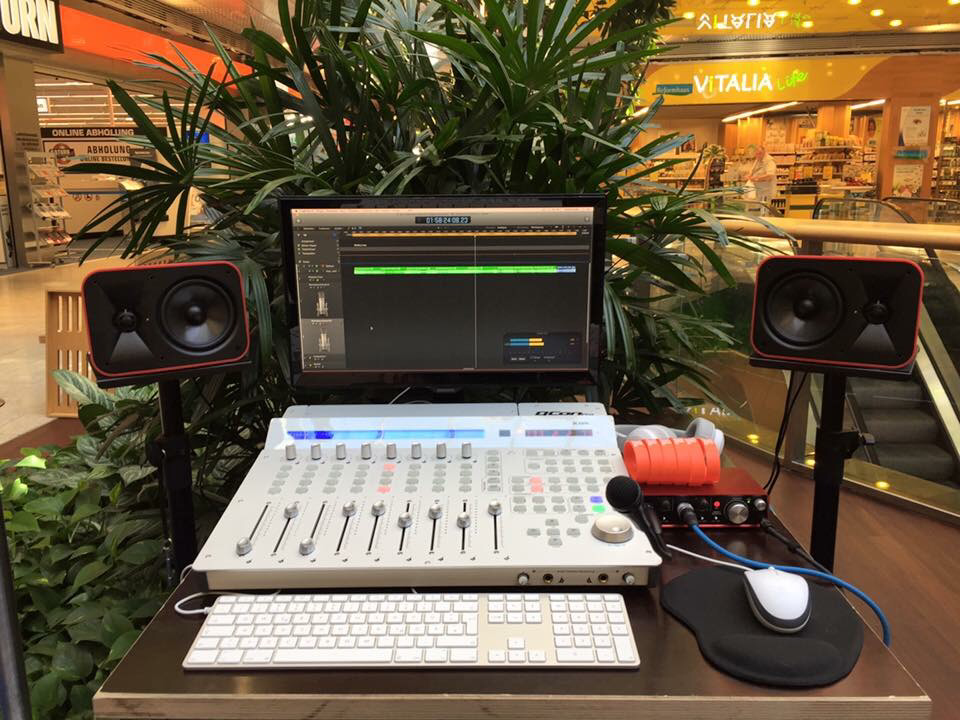 Das Mobile Studio in Salzburg.