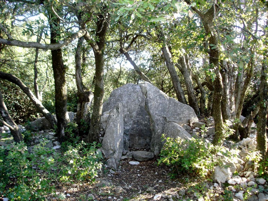 dolmen de Riens à deux pas du village