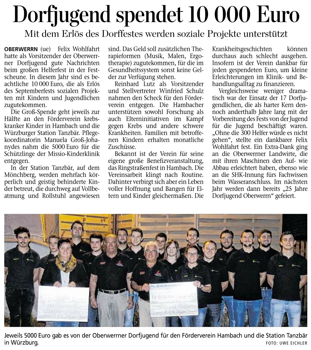 24.10.2016 - Schweinfurter Tagblatt