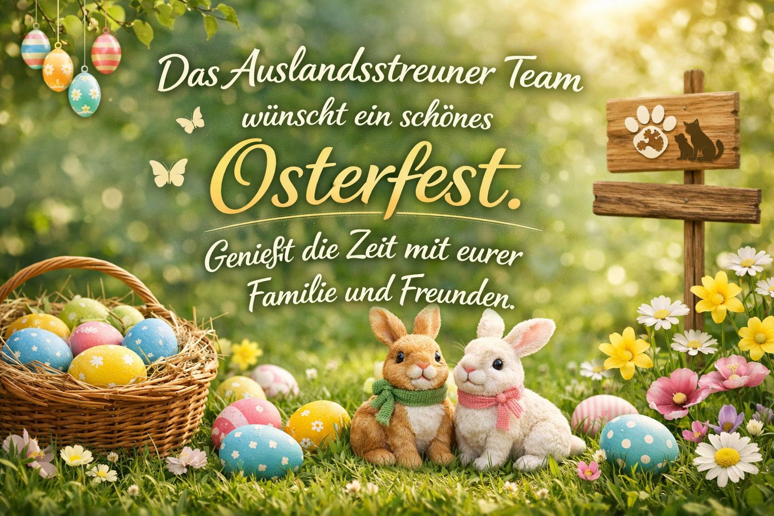 Frohe Ostern.
