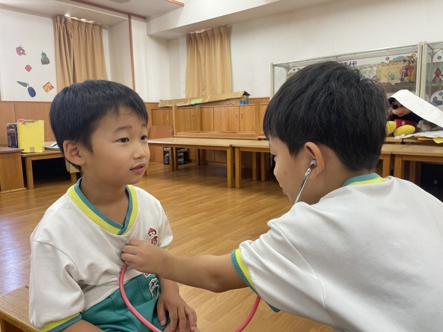 ②心音を聞いてみよう